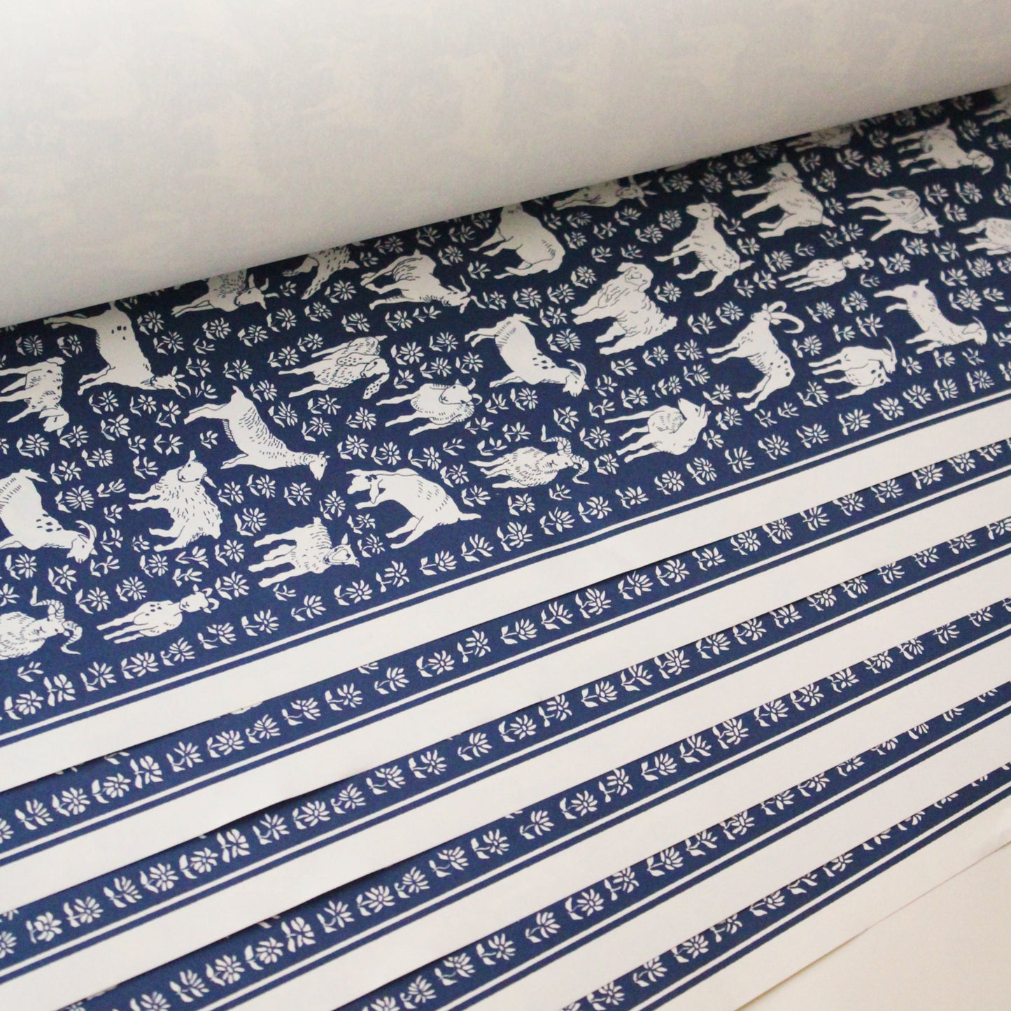 Wrapping Paper - Goats in Flower Field (PACK OF 6)
