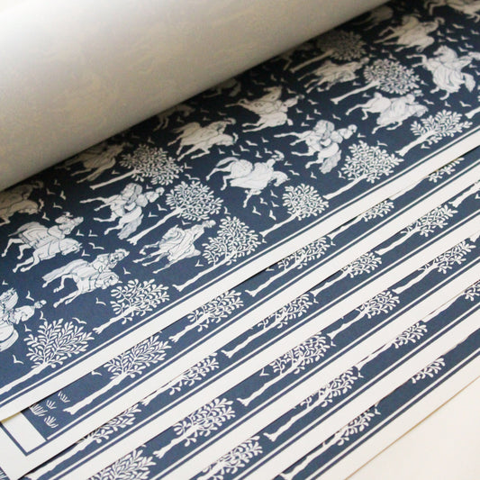 Wrapping Paper - Ladies on Horses (PACK OF 6)